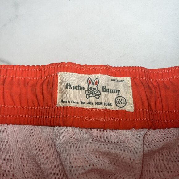 NWT Psycho Bunny Holkham Board Shorts Swim Suit Trunks Big Sz 6XL MSRP $140 - Picture 2 of 12
